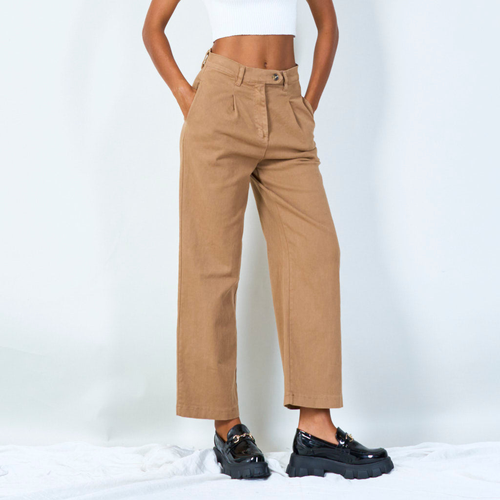 Pantalon plissé