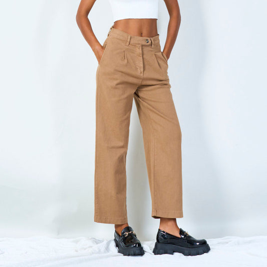 Pantalon plissé