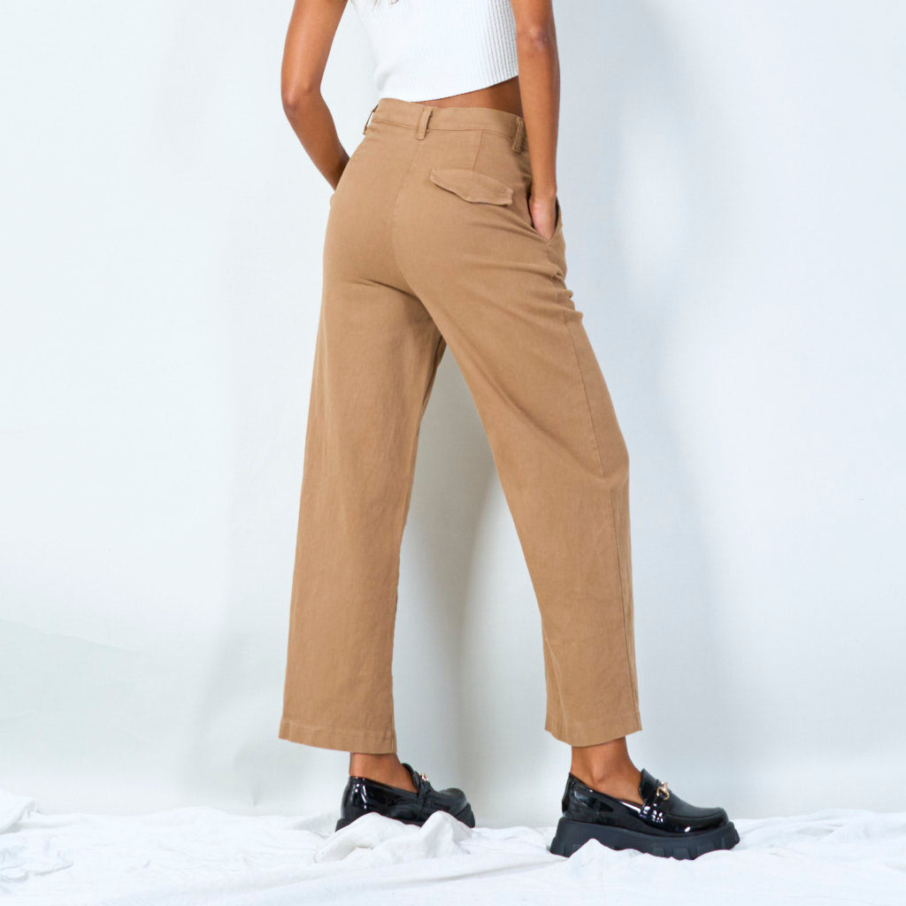 Pantalon plissé